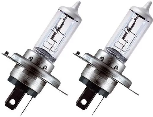 Osram Halogen Leuchtmittel Ultra Life H4 60/55W 12V - Autobeleuchtungen mit bis zu dreimal längerer Lebensdauer, ideal für Vielfahrer und sicheres Fahren bei Nacht.