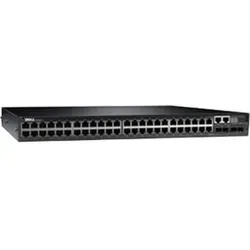 Dell PowerConnect N3048P L3 Gigabit Ethernet Switch mit PoE - Robuster 1U Netzwerk Switch für zuverlässige Datenübertragung und Power Over Ethernet, ideal für professionelle Netzwerkinfrastrukturen.