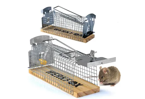 Goods+Gadgets Lebendfalle GOODS+GADGETS Wiederverwendbar Lebendfalle Mäusefalle–Tierfreundlich, Tiefreundliche Falle wiederverwendbar