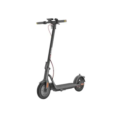 NAVEE V25i Pro Scooter schwarz - E-Scooter mit einer Reichweite von ca. 25 km und Höchstgeschwindigkeit bis zu 30 km/h. Ideal für schnelle und umweltfreundliche Mobilität.