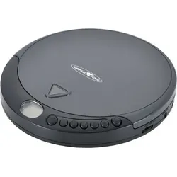 PCD400 tragbarer CD-Player - Wiedergabe von CD, CD-R, CD-RW, inkl. Ohrhörer und flexiblem Netzbetrieb