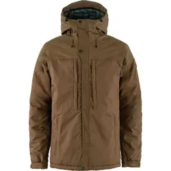 Fjällräven Skogsö Padded Jacket XL - Winddichte Freizeitjacke in Braun - Funktionsjacke für Winterabenteuer, winddicht und isolierend, ideal für Wandern und Reisen. Mit 2-Wege Front-RV und Kapuze. Jetzt im Bergfreunde.de Online-Shop entdecken!