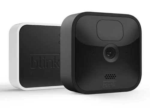 Blink Outdoor 1-Kamera System - Schwarz, 1080p-HD-Video und IP65 Schutzklasse, ideal für Sicherheit rund um die Uhr