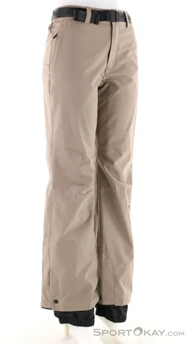 O'Neill Women's Star Slim Snow Pants - Skihose Gr S braun - Damen Skihose in Braun, wasserdicht und winddicht mit Kantenschutz und integrierten Gamaschen - ideal für Ski und Snowboard.