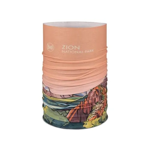 Buff®| Schlauchschal CoolNet UV® Flexibel, UPF 50 Schutz, leicht, elastisch, recyceltes Material, Sport, Sommer, Herren, Damen, Einheitsgröße, Nationalpark Orange