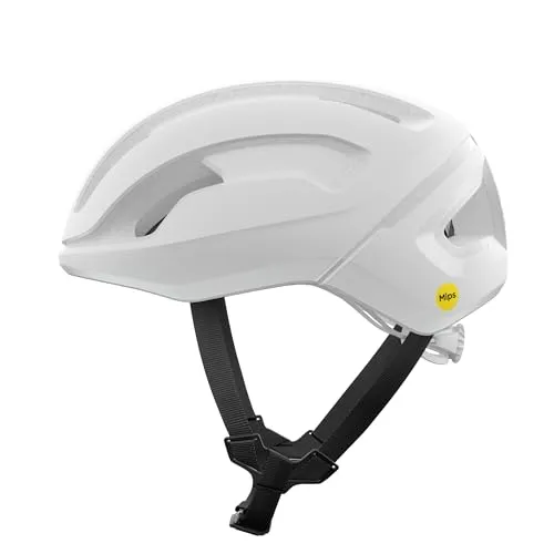 POC Unisex-Adult Omne Air MIPS Fahrradhelm, Hydrogen White Matt - Fahrradhelm mit innovativer MIPS-Technologie für verbesserten Schutz bei Rotationsaufprällen, ideal für alle Radsportarten und tägliche Fahrten.