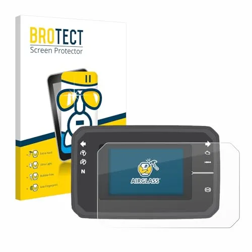 BROTECT Schutzglas für Honda CB650R TFT Display Schutzfolie Panzer Folie Glas[Extrem Kratzfest 9H, Anti-Fingerprint, Ultra-Transparent]