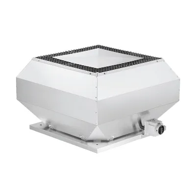 Helios VDD EC 450 A - Vertikaler Dachventilator mit EC-Motor - Lüftungstechnik - Effizienter, wartungsfreier Dachventilator für optimale Luftqualität mit energiesparendem EC-Motor und robustem Aluminiumgehäuse.