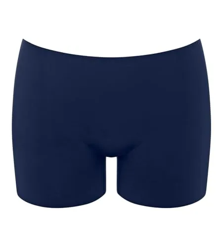 Sloggi Damen Radlerhose Zero Feel 2.0 Cyclist, Hohe Taille, L, Navy Blue