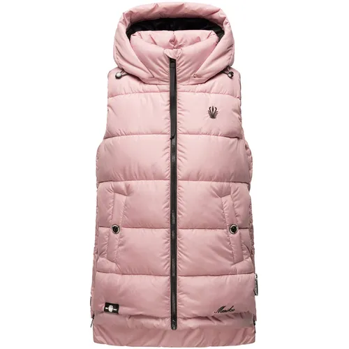 MARIKOO Damen Steppweste Bodywarmer mit Kapuze Zarinaa