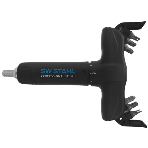 SW-Stahl 03913L Drehmomentschlüssel T Griff mit Bits Set 13 Teilig Werkzeug