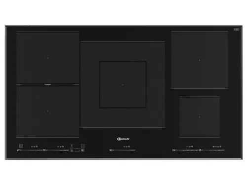 Bauknecht BT1090BA Induktionskochfeld autark - Kochfeld 90 cm mit Boosterfunktion für schnelleres Kochen und Flexi Duo für variable Kochzonen. Ideal für kreative Köche, die Flexibilität schätzen.