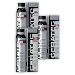LIQUI MOLY CeraTec 3721 - 3x 300ml Motoröladditiv - Additive für Motoren und Getriebe, reduziert Reibung und Verschleiß mit Langzeitwirkung bis 50.000 km. Ideal für bis zu 5 l Ölvolumen.