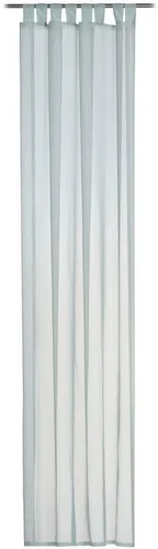 Gözze Gardine Sambia Schlaufenschal (1 St), Schlaufen, transparent, Voile, HxB: 255x140, Voilé Uni