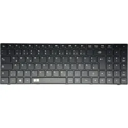 DEUTSCHE - Schwarz Tastatur Keyboard kompatibel für Lenovo Ideapad 100-15 100-15IBY - Schwarz