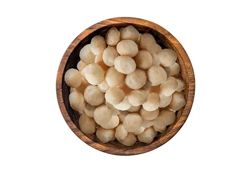 Bremer Gewürzhandel Macadamianüsse ungesalzen, 500g - Nüsse & Trockenfrüchte, vegane und ungesalzene Macadamianüsse, reich an gesunden Fetten und perfekt für Snacks oder zum Backen.