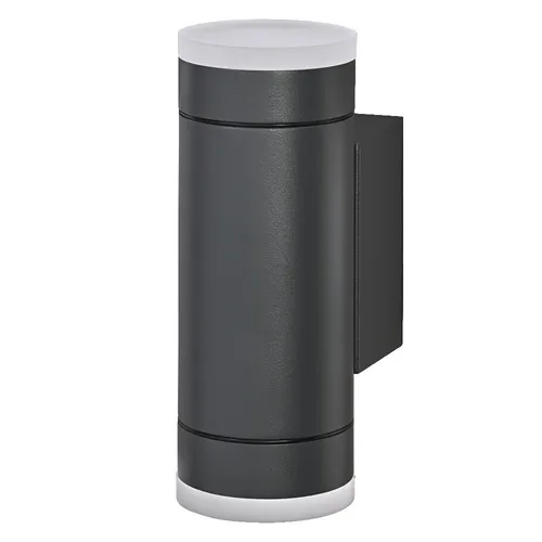 LEDVANCE ENDURA CLASSIC IVE Außenwandleuchte GU10 Grau - Hochwertige Wandleuchte mit IP65 Schutz, ideal für Außenbereiche. Flexibel dank GU10-Fassung und einfache Installation. Perfekt für Eingangsbereiche, Terrassen und Wege.