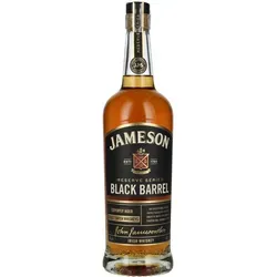 Jameson Black Barrel Irish Whiskey – Premium Blended aus Pot Still & Grain - Exklusiver Irish Whiskey mit vollmundigem Aroma von exotischen Früchten und Vanille. Ideal zum Verschenken oder für den eigenen Genuss. 0,7 L, 40% Vol.