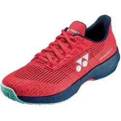 Yonex AD-ACCEL Clay/Sandplatz 2025 - roter Kinder Tennisschuh - Sportschuhe für Kinder mit innovativer Power Cushion-Technologie für optimale Schockabsorption und Bewegungskomfort – ideal für den Tennisplatz!