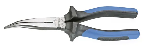 HEYTEC  Flachrundzange, 45° abgewinkelt, 200 mm