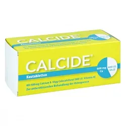 CALCIDE Kautabletten 100 St – Praktische Kautabletten für die Unterstützung der Pflege - CALCIDE Kautabletten 100 St, ideal für den täglichen Gebrauch, bieten eine praktische Lösung zur Unterstützung der Pflege und sind leicht zu dosieren.