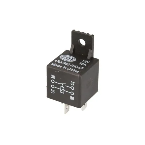 Hella Relais 4RA 965 400-071 - Sonstige Elektroinstallationsartikel, hochwertiges Relais für zuverlässige Stromsteuerung in Fahrzeugen und Maschinen.