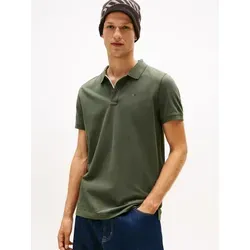 Tommy Jeans Herren Poloshirt TJM Slim Placket EXT Dm0dm18312, Pewter Green, XXL EU - ELEGANTES DESIGN: Klassisches Slim Fit Poloshirt mit hochwertigem Material und Polokragen. Bequeme Passform für optimale Bewegungsfreiheit, ideal für Büro und Freizeit. Aus 100% Bio-Baumwolle, pflegeleicht und stylisch.