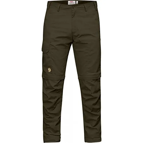 Fjällräven Karl Pro Zip-off Trousers M - Dunkeloliv (633) 50 - Vielseitige Trekkinghose mit Zip-Off-Funktion für Herren. Strapazierfähig, wasser- und windbeständig, ideal für Reisen und Outdoor-Aktivitäten. Acht praktische Taschen bieten viel Stauraum.
