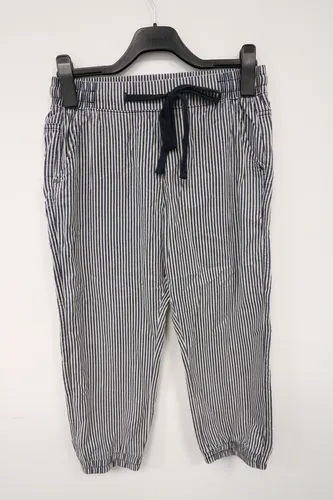 Kaffe Damen Capri Hose Kanaya Striped Blau Weiß Gr.34 Neu