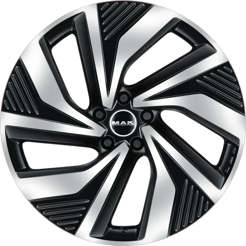 MAK Electra Black Mirror 21 Zoll Alufelgen - Hochwertige 21 Zoll Alufelgen mit elegantem Black Mirror Design, ideal für sportliche Fahrzeuge, hohe Traglast von 800 kg und perfekte Passform.