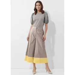 Alba Moda Culotte Hose braun|gelb 36