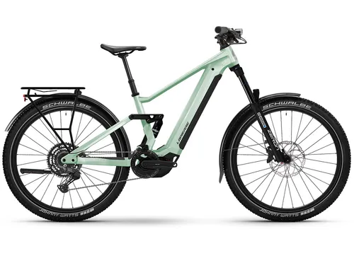 Lapierre E-Explorer FS 7.6 High 2025 - Fresh Mint Green - E-Bike mit Bosch Performance Line CX GEN 5, vollgefedert und ideal für Stadt und Gelände, perfekt für Abenteuer und tägliche Fahrten.