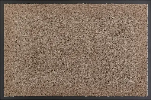 Fußmatte ANDIAMO "Verdi" – Grau (Taupe), 80x120 cm - Hochwertige Schmutzfangmatte für jeden Tag. Die strapazierfähige Polyamid-Oberfläche nimmt Schmutz und Feuchtigkeit zuverlässig auf und sorgt für saubere Eingangsbereiche. Pflegeleicht und rutschhemmend für sicheren Halt.