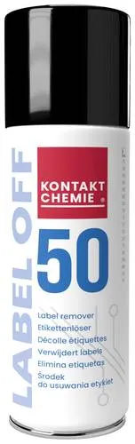 Kontakt Chemie Etikettenlöser Label Off 50 - 100ml, effektiver Etikettenentferner für saubere Oberflächen