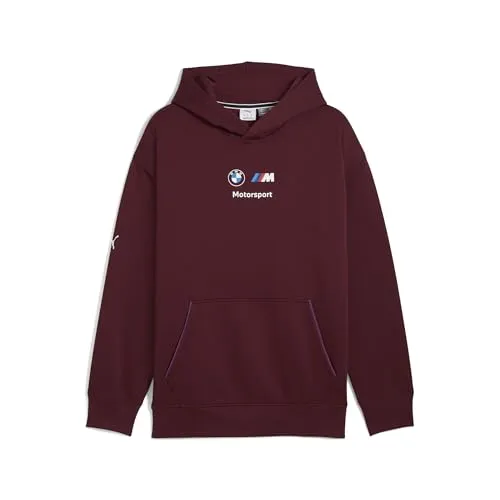 PUMA BMW MMS ESS+ Hoodie Fleece - Stylischer Herren-Sweater - Herren-Sweatjacke aus weichem Fleece, ideal für sportliche Aktivitäten oder Freizeit mit markantem BMW MMS Design.