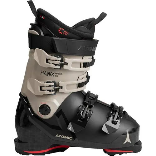 ATOMIC Herren Ski-Schuhe HAWX MAGNA 110 – Ideal für breitere Füße - Der Atomic Hawx Magna 110 bietet mit 110er-Flex und 102mm-Leisten optimalen Komfort für All-Mountain-Skifahrer:innen. Die Prolite Konstruktion sorgt für Stabilität und gezielte Kraftübertragung.