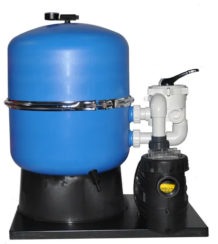 Sandfilteranlage OKU Hawaii Ø 400 mm mit Speck Bettar 8 Pumpe - Effiziente Pool Filteranlage für Schwimmbecken bis 48 m³, vormontiert mit leistungsstarker Bettar 8 230 Volt Pumpe und 50 kg Sandfüllung.