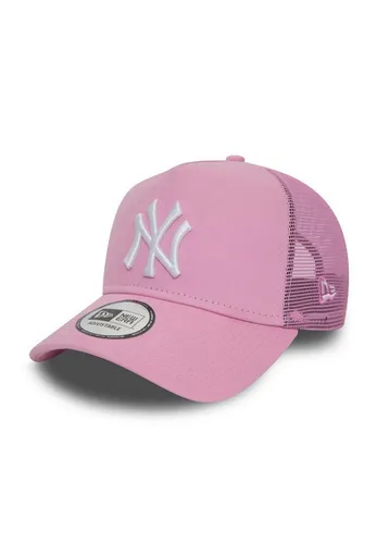 New Era League ESS Trucker Adjustable Cap NY Yankees Rosa - Stylische Snapback-Cap mit verstellbarem Verschluss für perfekten Sitz. Ideal für Fans der NY Yankees und ein modisches Accessoire für jeden Tag.
