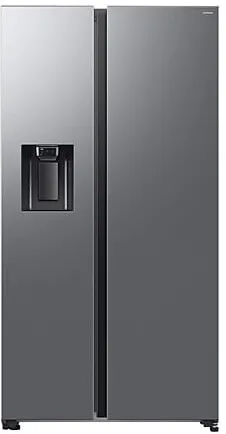 Samsung RS70F Side-by-Side Kühlschrank mit Metal Cooling - Kühlschrank mit 640 L Volumen, Wassertank und SmartThings-App für die einfache Steuerung von unterwegs.