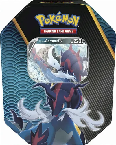 Pokemon Tin-Box Admurai V Neu & OVP