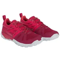 Mammut Trail-Laufschuhe Saentis Low GTX (wasserdicht) rot Damen - Laufschuhe für Damen, ideal für schnelle Trails und Bergtouren. Wasserdicht dank GORE-TEX®, mit Michelinsohle für optimalen Grip und Trittsicherheit.