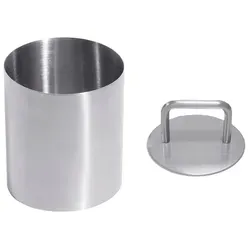 CONTACTO Schaumspeisenring, Höhe: 50 mm - Silber