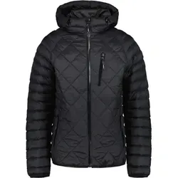 Icepeak Herren Jacke BRANCH - Wasserabweisende Steppjacke in Schwarz - Leichte und warme Steppjacke für Herren, ideal für Übergangszeiten. Wasserabweisend, winddicht und aus recycelten Materialien gefertigt. Perfekt für aktive und entspannte Tage.