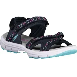 CMP Damen Almaak Hiking Sandal, Antracite-Acqua, 36 - Wanderschuhe mit 3 Verschluss- und Verstellsystemen, ideal für optimalen Halt und Komfort auf Wanderungen, leicht mit nur 180 g.