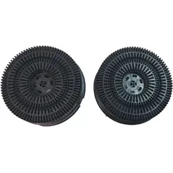 Whirlpool - Ersatzteil - Set 2 Kohlefiltern Typ 58 Akb000/1 - - Indesit, Ariston Hotpoint Sauter, Brandt, Ignis, Bauknecht, De Dietrich, Ikea, Elica, Bosch, Siemens, Neff, Aeg, Privileg
