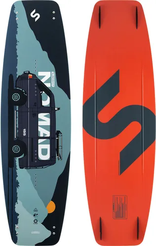 SLINGSHOT NOMAD Wakeboard 2025 - 150 cm - Wakeboard für Einsteiger und Profis, revolutionäres Design für mehr Stabilität und kontrollierte Landungen, ideal für Boot- und Cable-Wakeboarding.