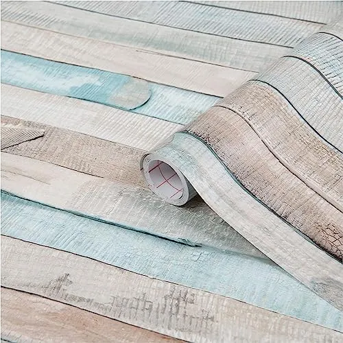 d-c-fix Möbel-Klebefolie Rio Ocean, 45 cm x 2 m - abwaschbare und selbstklebende Deko-Folie für Küche, Schrank, Tisch & Fensterbank - modern & nachhaltig