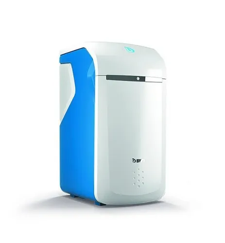 BWT Perla One Simplex Weichwasseranlage - Sanitärinstallation mit Mikroprozessor-Steuerung und intuitiver App-Anbindung für seidenweiches Perlwasser – ideal für moderne Haushalte.