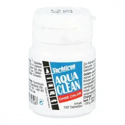 Yachticon Aqua Clean AC 20 Trinkwasser-Entkeimung - 100 Tabletten - Effektive Trinkwasseraufbereitung für bis zu 6 Monate. Hält Wasser frisch und schmackhaft. Einfache Anwendung: nur 2 Stunden Einwirkzeit. Ideal für Reisen und Outdoor-Aktivitäten.