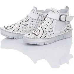Gemini Stiefelette - Wanderschuhe mit einzigartigem Look, große Schnalle und auffällige Cut Outs für einen eleganten Auftritt. Die schrittdämpfende Laufsohle sorgt für höchsten Komfort.